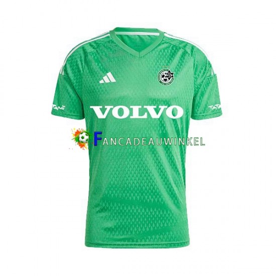 Maccabi Haifa Wedstrijdshirt met Korting Thuis Heren 2023-24 Korte Mouw