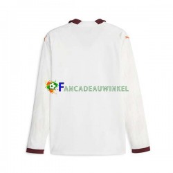 Manchester City Wedstrijdshirt met Korting Uit Heren 2023-24 Lange Mouw