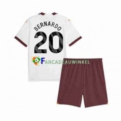 Manchester City Wedstrijdshirt met Korting Bernardo Silva 20 Uit Kind 2023-24 Korte Mouw
