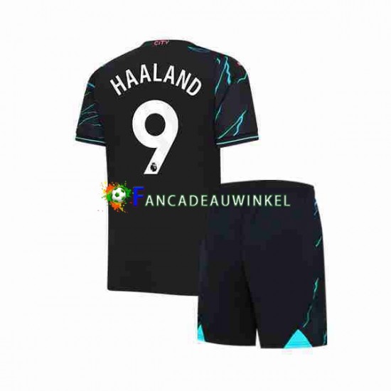 Manchester City Wedstrijdshirt met Korting Erling Haaland 9 3rd Kind 2023-24 Korte Mouw