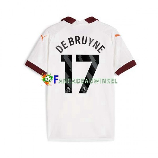 Manchester City Wedstrijdshirt met Korting Kevin De Bruyne 17 Uit Heren 2023-24 Korte Mouw