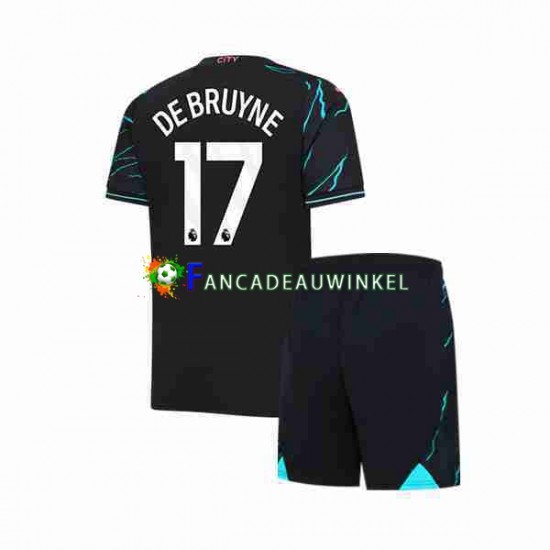 Manchester City Wedstrijdshirt met Korting Kevin De Bruyne 17 3rd Kind 2023-24 Korte Mouw