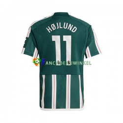 Manchester United Wedstrijdshirt met Korting Rasmus Hojlund 11 Uit Heren 2023-24 Korte Mouw