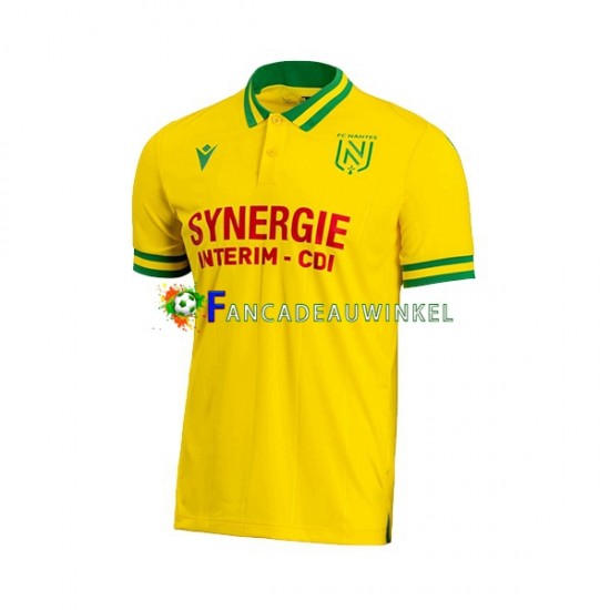 Nantes Wedstrijdshirt met Korting Thuis Heren 2023-24 Korte Mouw