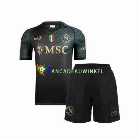 Napoli Wedstrijdshirt met Korting 3rd Kind 2023-24 Korte Mouw