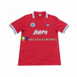 Napoli Wedstrijdshirt met Korting 1988 1989 Retro 3rd Heren Korte Mouw