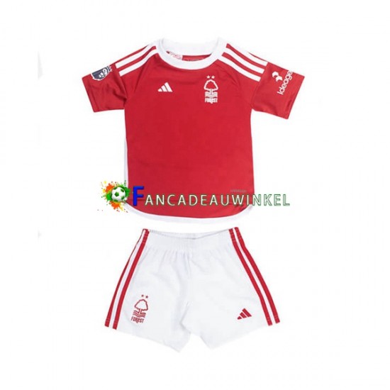 Nottingham Forest Wedstrijdshirt met Korting Thuis Kind 2023-24 Korte Mouw