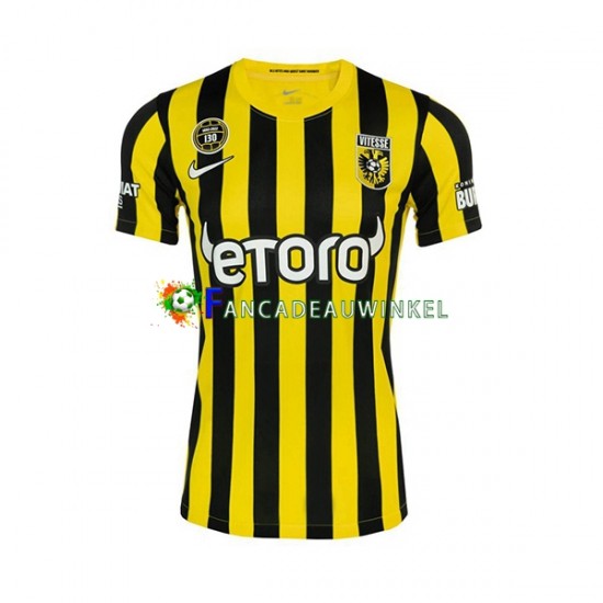 SBV Vitesse Wedstrijdshirt met Korting Thuis Heren 2022-23 Korte Mouw