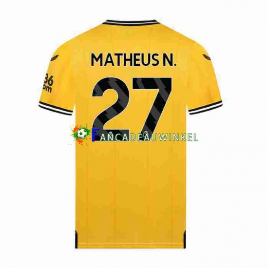 Wolverhampton Wanderers Wedstrijdshirt met Korting Matheus Nunes 27 Thuis Heren 2023-24 Korte Mouw