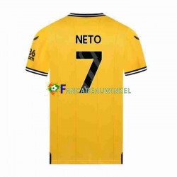 Wolverhampton Wanderers Wedstrijdshirt met Korting NETO 7 Thuis Heren 2023-24 Korte Mouw