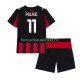 AC Milan Wedstrijdshirt met Korting Christian Pulisic 11 Thuis Kind 2025-26 Korte Mouw