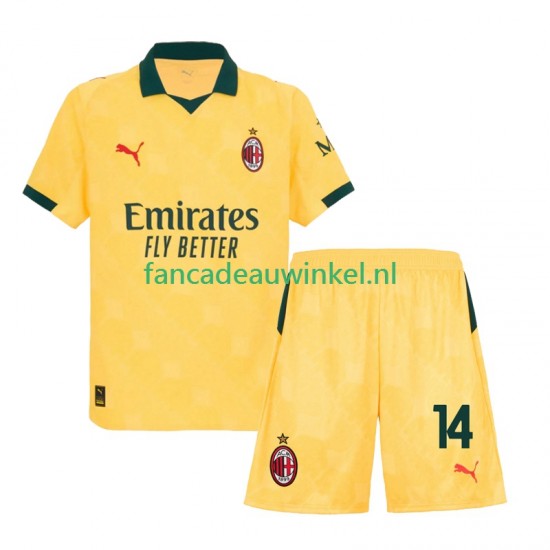 AC Milan Wedstrijdshirt met Korting Modrić Luca 14 3rd Kind 2025-26 Korte Mouw