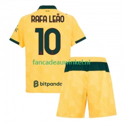 AC Milan Wedstrijdshirt met Korting Rafael Leao 10 3rd Kind 2025-26 Korte Mouw