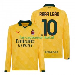 AC Milan Wedstrijdshirt met Korting Rafael Leao 10 3rd Heren 2025-26 Lange Mouw