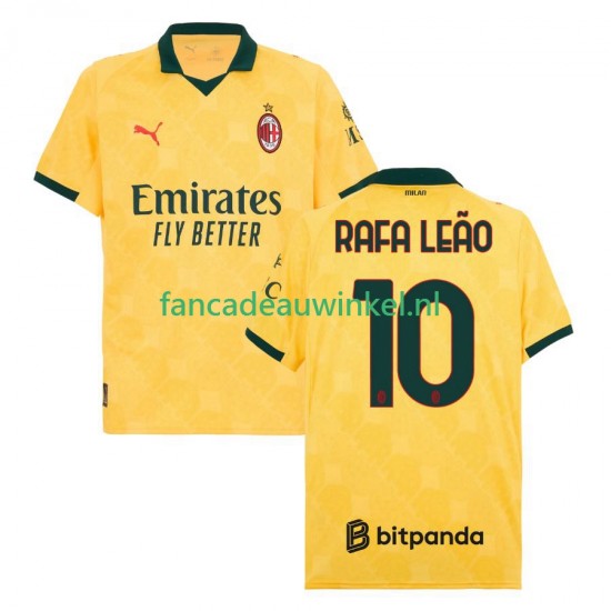 AC Milan Wedstrijdshirt met Korting Rafael Leao 10 3rd Heren 2025-26 Korte Mouw