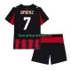 AC Milan Wedstrijdshirt met Korting Santiago Gimenez 7 Thuis Kind 2025-26 Korte Mouw