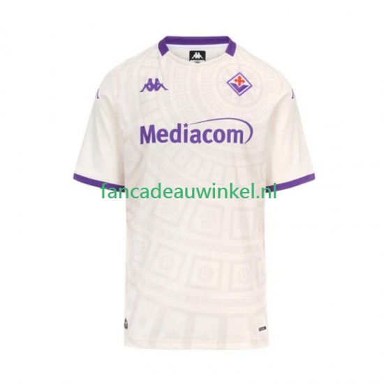Fiorentina Wedstrijdshirt met Korting Uit Heren 2025-26 Korte Mouw