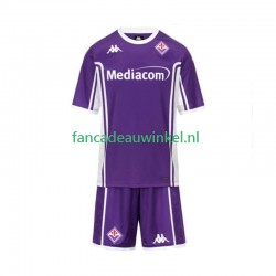 Fiorentina Wedstrijdshirt met Korting Thuis Kind 2025-26 Korte Mouw