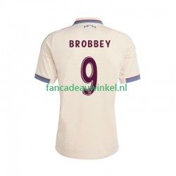 AFC Ajax Wedstrijdshirt met Korting Brian Brobbey 9 3rd Heren 2025-26 Korte Mouw