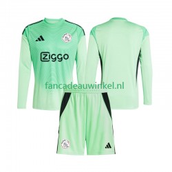 AFC Ajax Wedstrijdshirt met Korting Keepersshirt Thuis Kind 2025-26 Lange Mouw