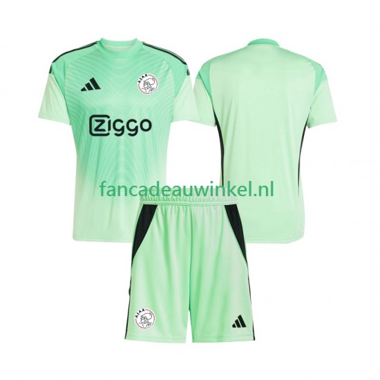 AFC Ajax Wedstrijdshirt met Korting Keepersshirt Thuis Kind 2025-26 Korte Mouw