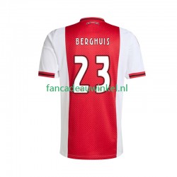 AFC Ajax Wedstrijdshirt met Korting Steven Berghuis 23 Thuis Heren 2025-26 Korte Mouw