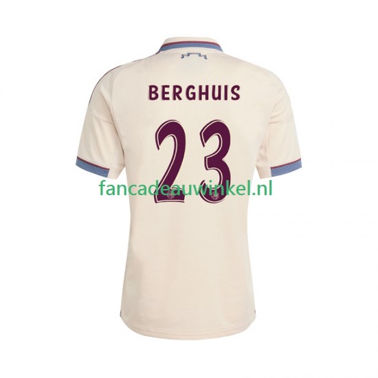 AFC Ajax Wedstrijdshirt met Korting Steven Berghuis 23 3rd Heren 2025-26 Korte Mouw