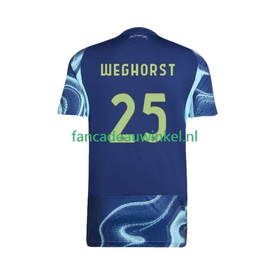 AFC Ajax Wedstrijdshirt met Korting Wout Weghorst 25 Uit Heren 2025-26 Korte Mouw