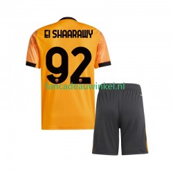 AS Roma Wedstrijdshirt met Korting Stephan El Shaarawy 92 Uit Kind 2025-26 Korte Mouw