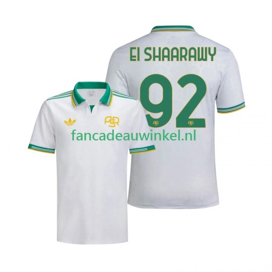 AS Roma Wedstrijdshirt met Korting Stephan El Shaarawy 92 3rd Heren 2025-26 Korte Mouw