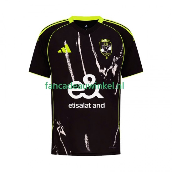 Wedstrijdshirt met Korting Al Ahly SC Uit Heren 2025-26 Korte Mouw