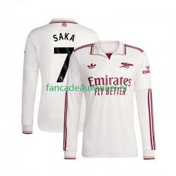 Arsenal Wedstrijdshirt met Korting Bukayo Saka 7 3rd Heren 2025-26 Lange Mouw