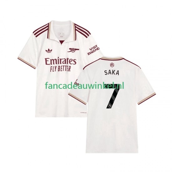 Arsenal Wedstrijdshirt met Korting Bukayo Saka 7 3rd Heren 2025-26 Korte Mouw