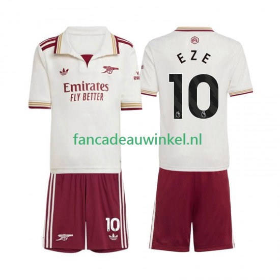 Arsenal Wedstrijdshirt met Korting Eberechi Eze 10 3rd Kind 2025-26 Korte Mouw