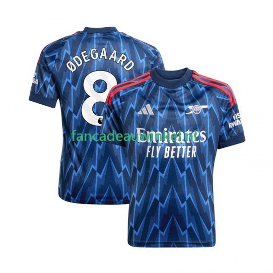 Arsenal Wedstrijdshirt met Korting Martin Odegaard 8 Uit Heren 2025-26 Korte Mouw