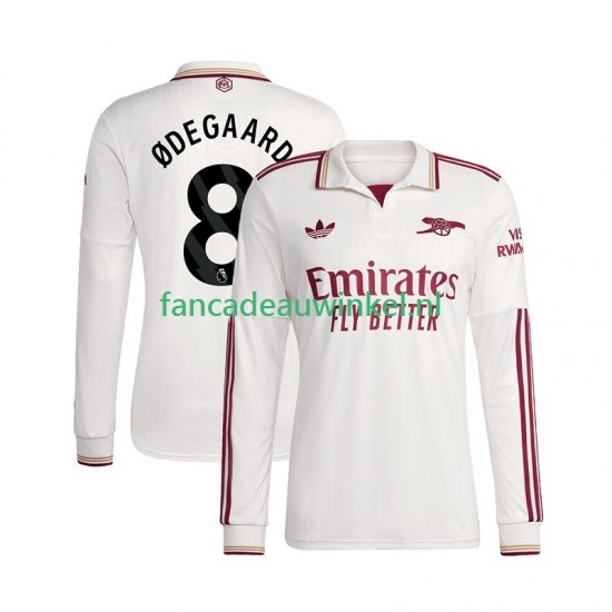 Arsenal Wedstrijdshirt met Korting Martin Odegaard 8 3rd Heren 2025-26 Lange Mouw