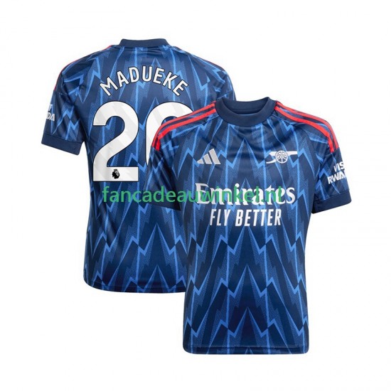 Arsenal Wedstrijdshirt met Korting Noni Madueke 20 Uit Heren 2025-26 Korte Mouw