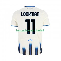 Atalanta Wedstrijdshirt met Korting Ademola Lookman 11 Uit Heren 2025-26 Korte Mouw