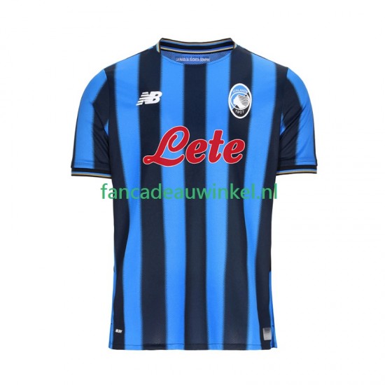 Atalanta Wedstrijdshirt met Korting Thuis Heren 2025-26 Korte Mouw