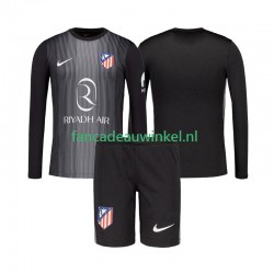 Atlético Madrid Wedstrijdshirt met Korting Keepersshirt Uit Kind 2025-26 Lange Mouw