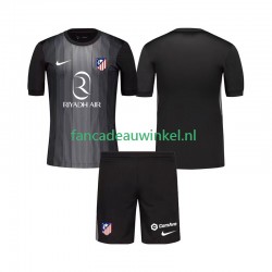 Atlético Madrid Wedstrijdshirt met Korting Keepersshirt Uit Kind 2025-26 Korte Mouw