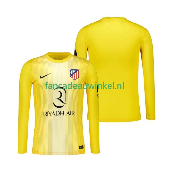 Atlético Madrid Wedstrijdshirt met Korting Keepersshirt Thuis Heren 2025-26 Lange Mouw