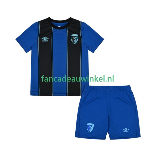 Wedstrijdshirt met Korting BOURNEMOUTH Uit Kind 2025-26 Korte Mouw