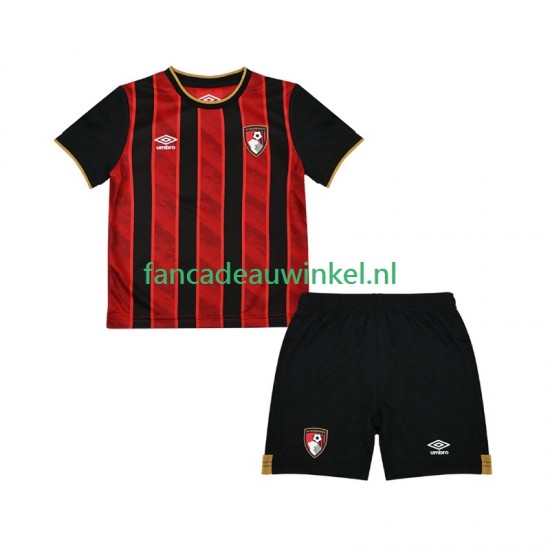 Wedstrijdshirt met Korting BOURNEMOUTH Thuis Kind 2025-26 Korte Mouw