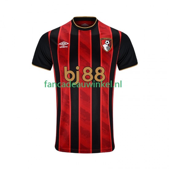 Wedstrijdshirt met Korting BOURNEMOUTH Thuis Heren 2025-26 Korte Mouw