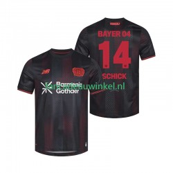 Bayer 04 Leverkusen Wedstrijdshirt met Korting Patrik Schick 14 Thuis Heren 2025-26 Korte Mouw