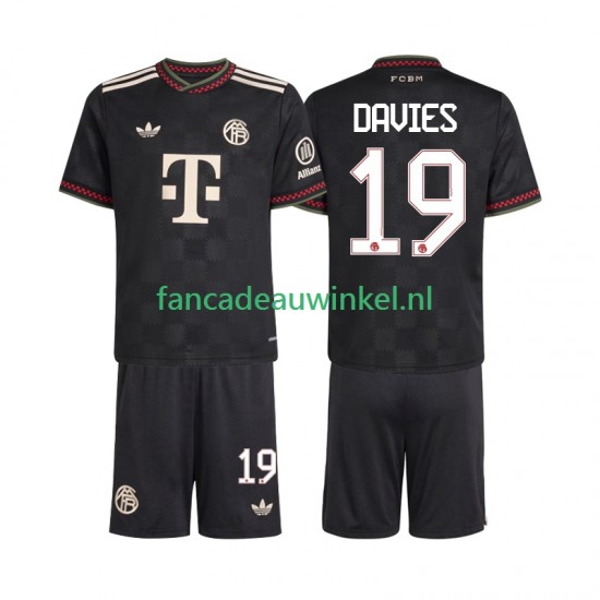 FC Bayern München Wedstrijdshirt met Korting Alphonso Davies 19 3rd Kind 2025-26 Korte Mouw
