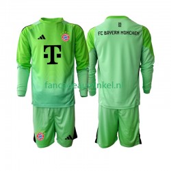 FC Bayern München Wedstrijdshirt met Korting Keepersshirt Thuis Kind 2025-26 Lange Mouw