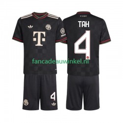 FC Bayern München Wedstrijdshirt met Korting Jonathan Tah 4 3rd Kind 2025-26 Korte Mouw