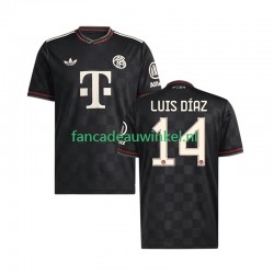FC Bayern München Wedstrijdshirt met Korting Luis Diaz 14 3rd Heren 2025-26 Korte Mouw